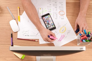 office, table, icon, web